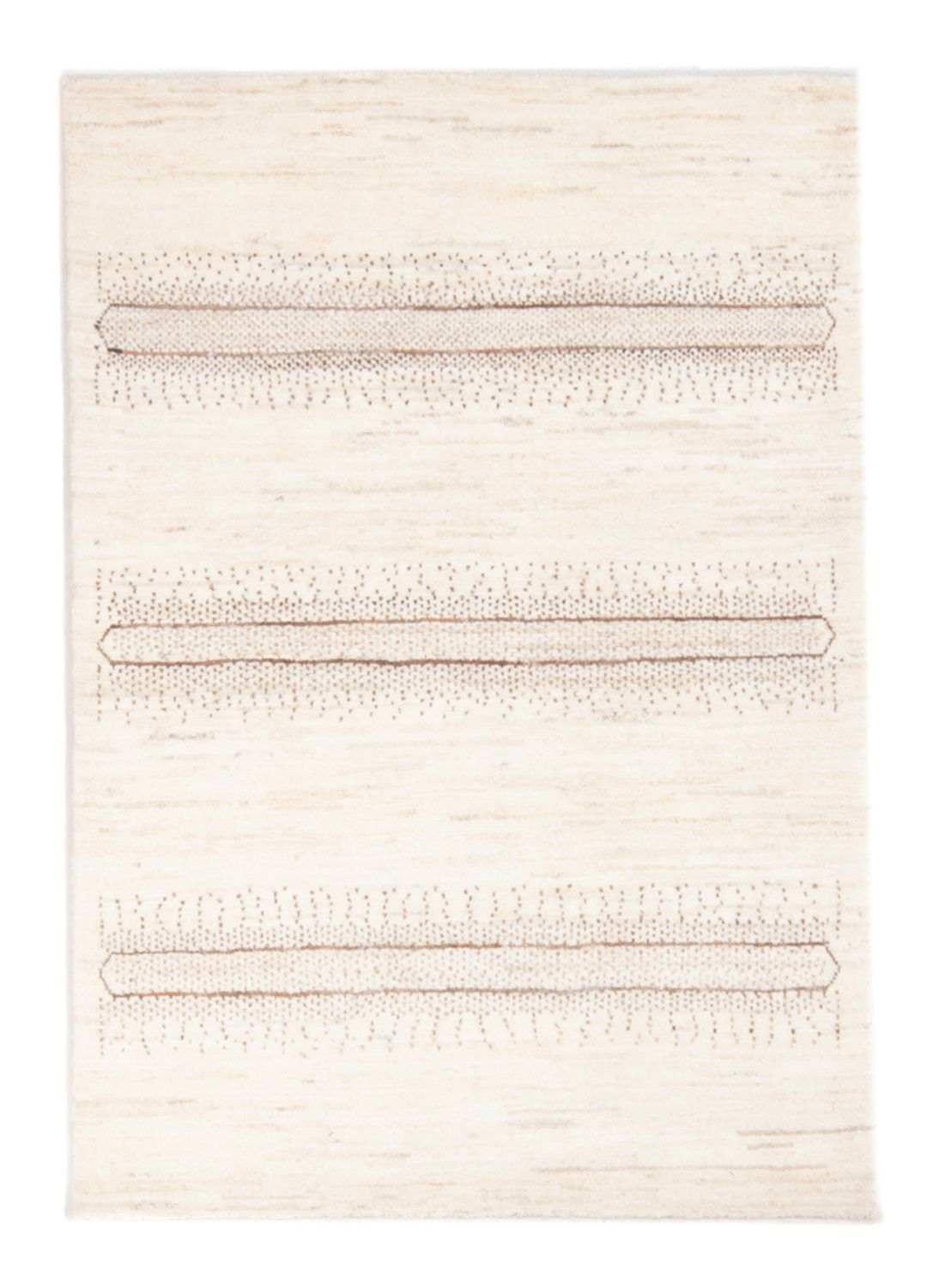 Tappeto Gabbeh - Persero - 145 x 96 cm - beige chiaro