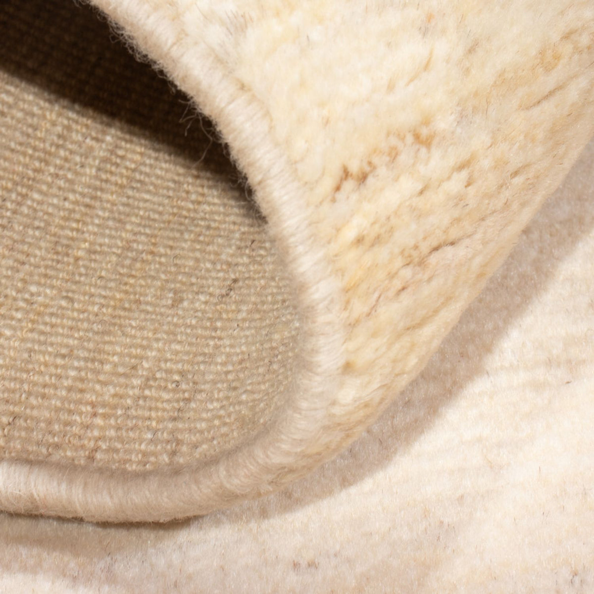 Tappeto Gabbeh - Persero - 150 x 96 cm - beige chiaro