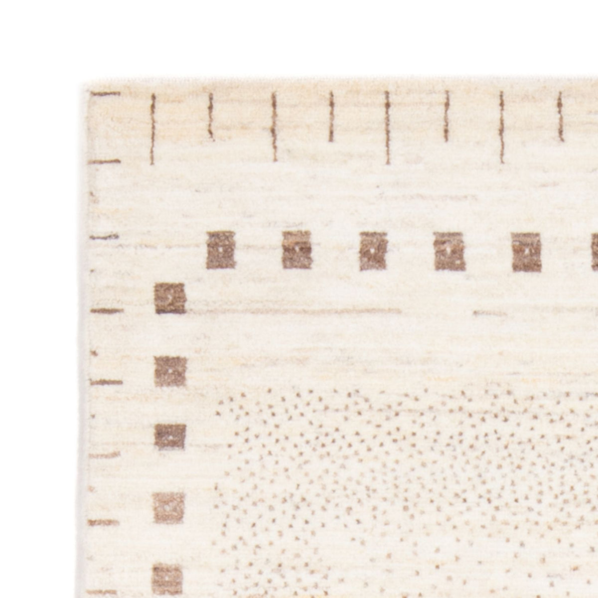 Tappeto Gabbeh - Persero - 155 x 98 cm - beige chiaro