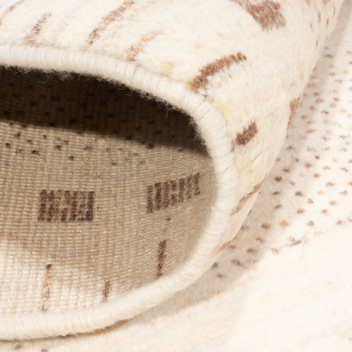 Tappeto Gabbeh - Persero - 155 x 98 cm - beige chiaro