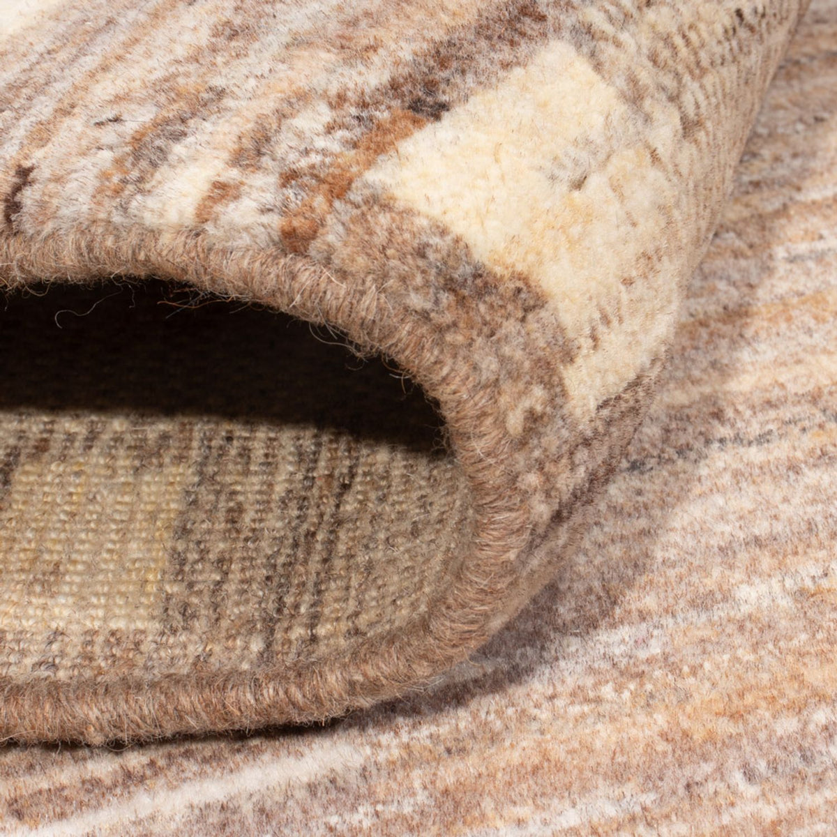 Tappeto Gabbeh - Persero - 165 x 112 cm - marrone