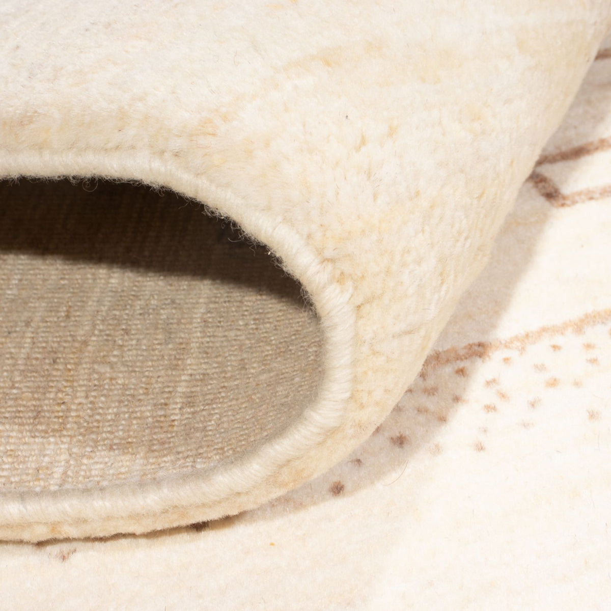 Tappeto Gabbeh - Persero - 148 x 102 cm - beige chiaro