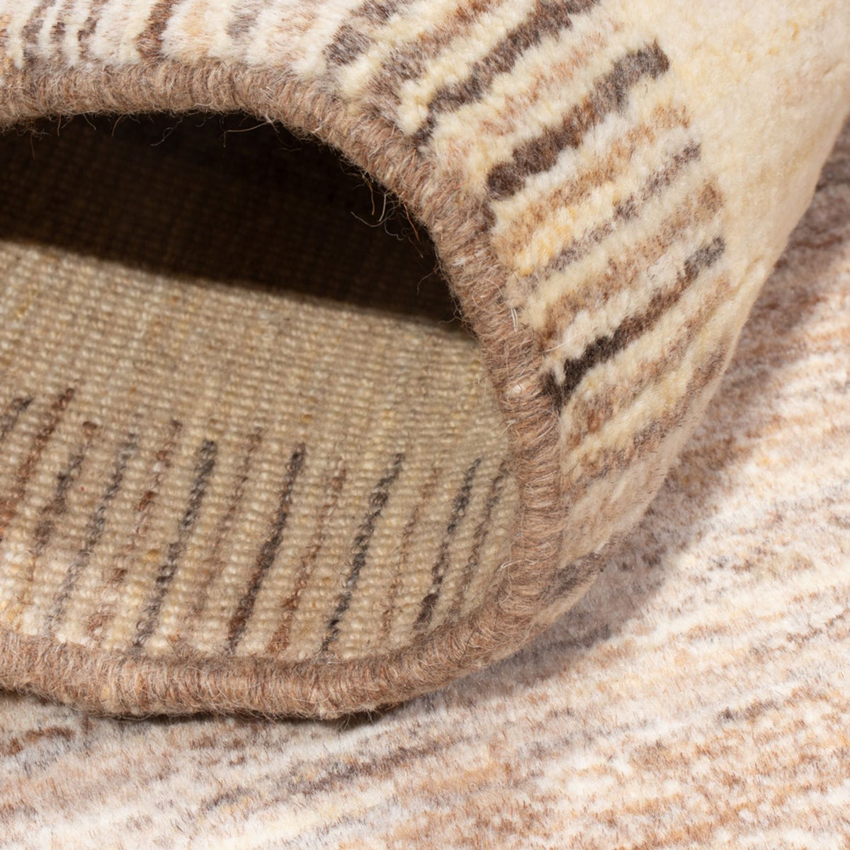 Tappeto Gabbeh - Persero - 149 x 101 cm - marrone chiaro