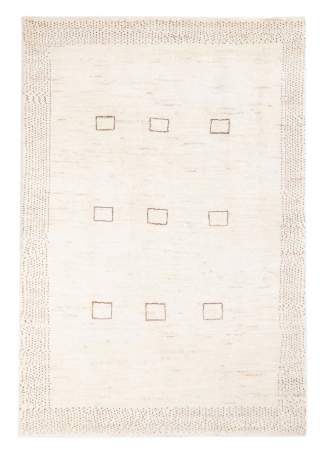 Tappeto Gabbeh - Persero - 157 x 95 cm - beige chiaro