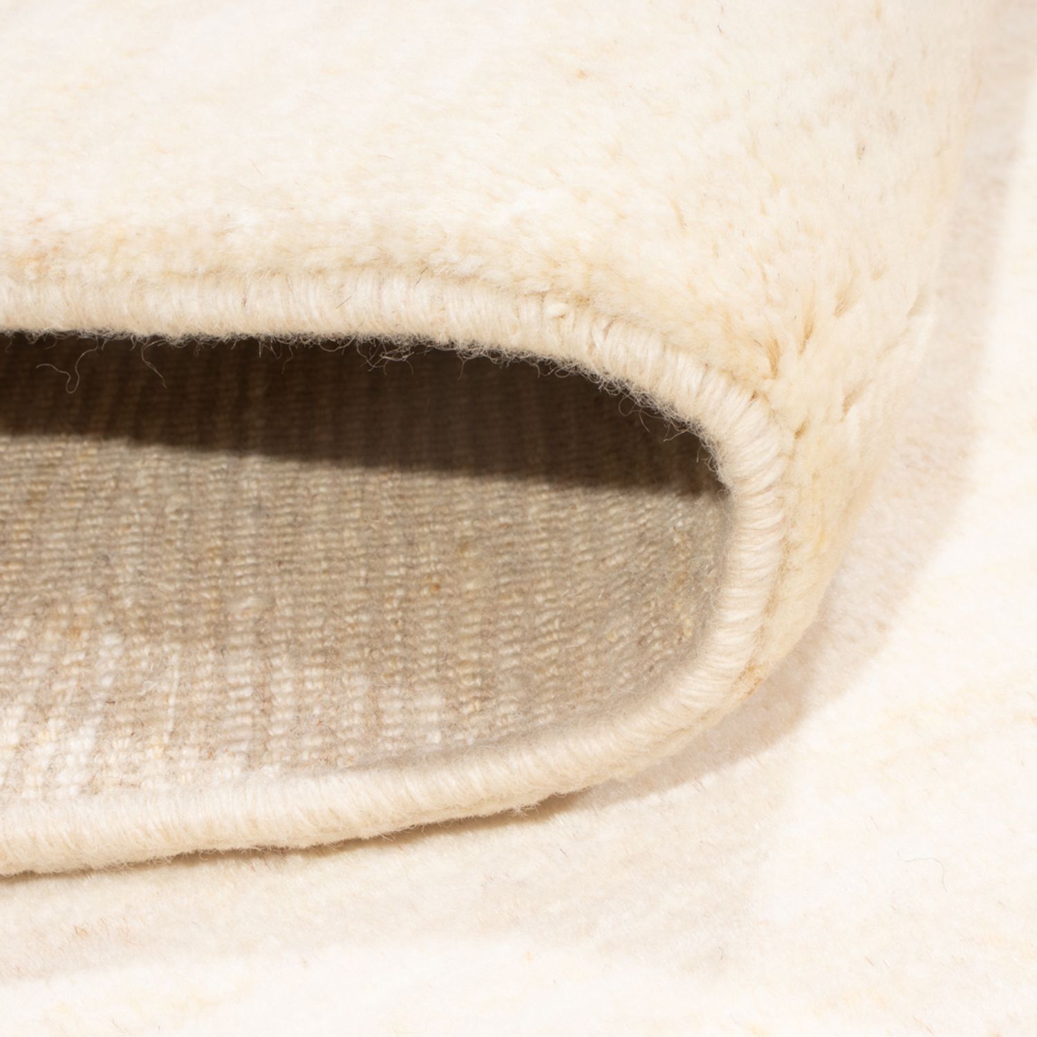 Tappeto Gabbeh - Persero - 157 x 108 cm - beige chiaro