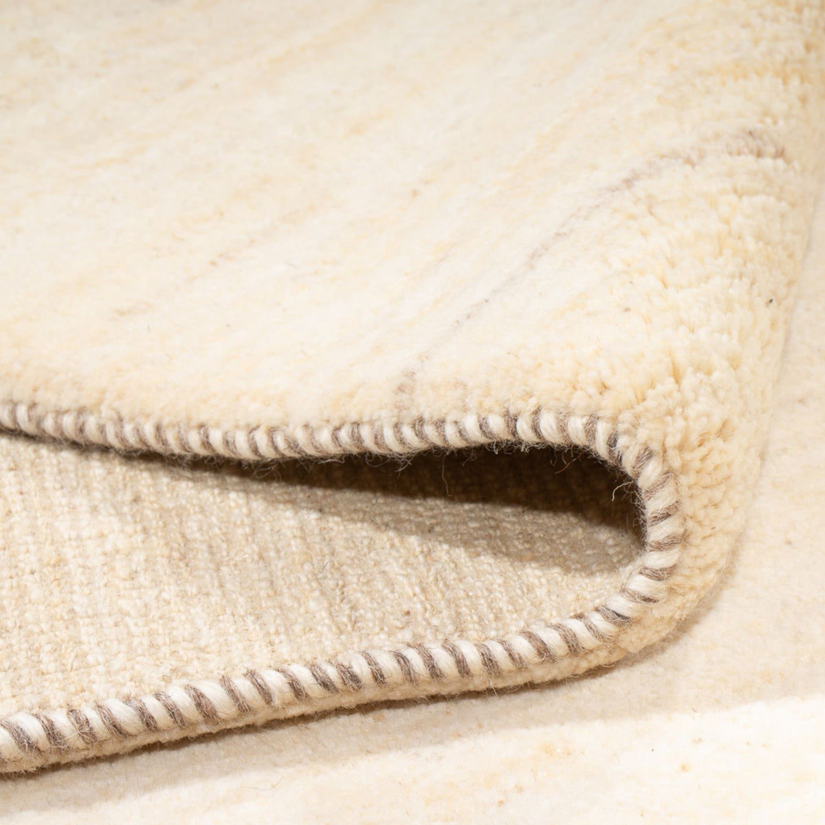 Tappeto Gabbeh - Persero - 280 x 257 cm - beige chiaro