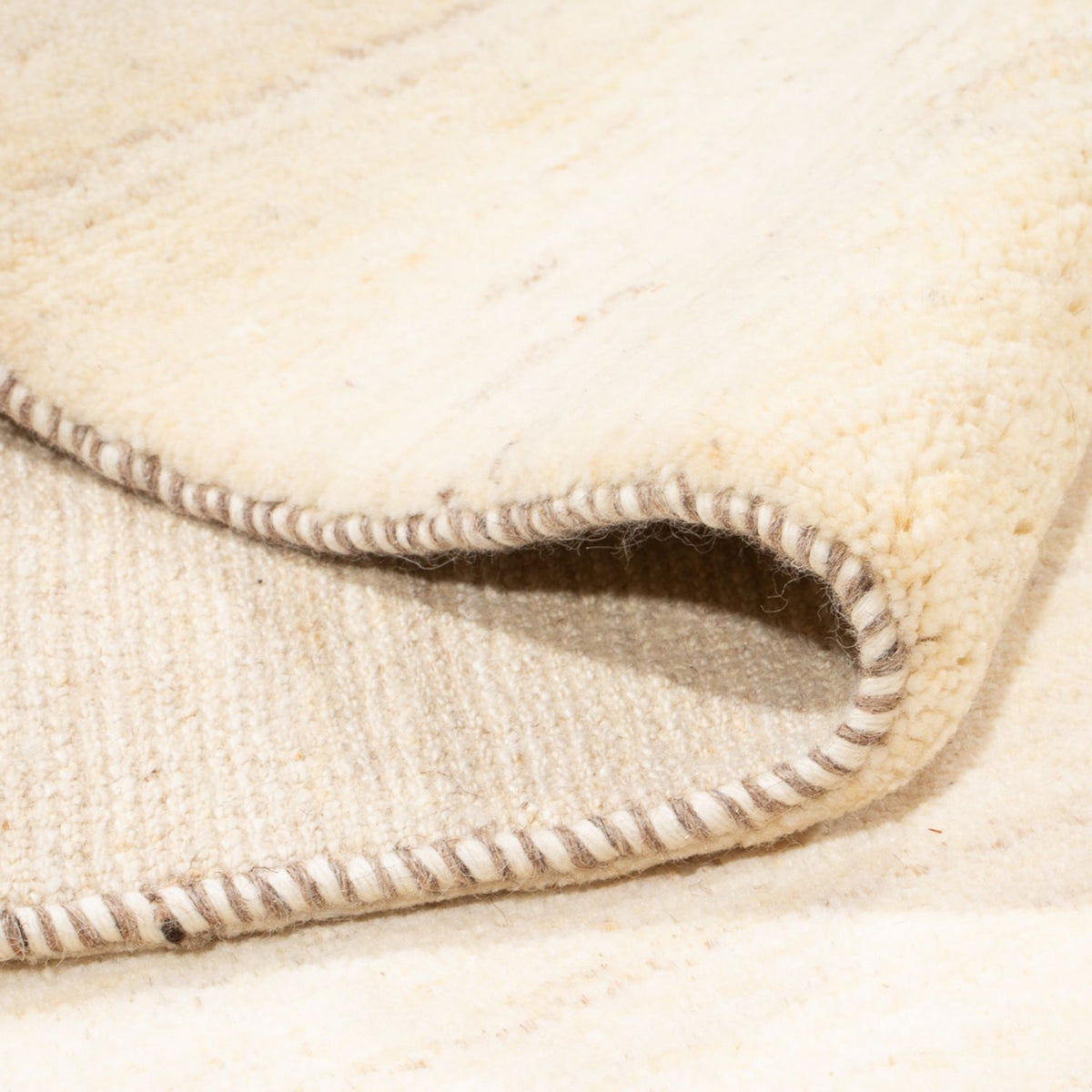 Tappeto Gabbeh - Persero - 282 x 248 cm - beige chiaro