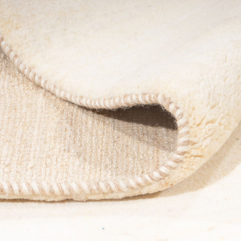 Tappeto Gabbeh - Persero - 195 x 152 cm - beige chiaro