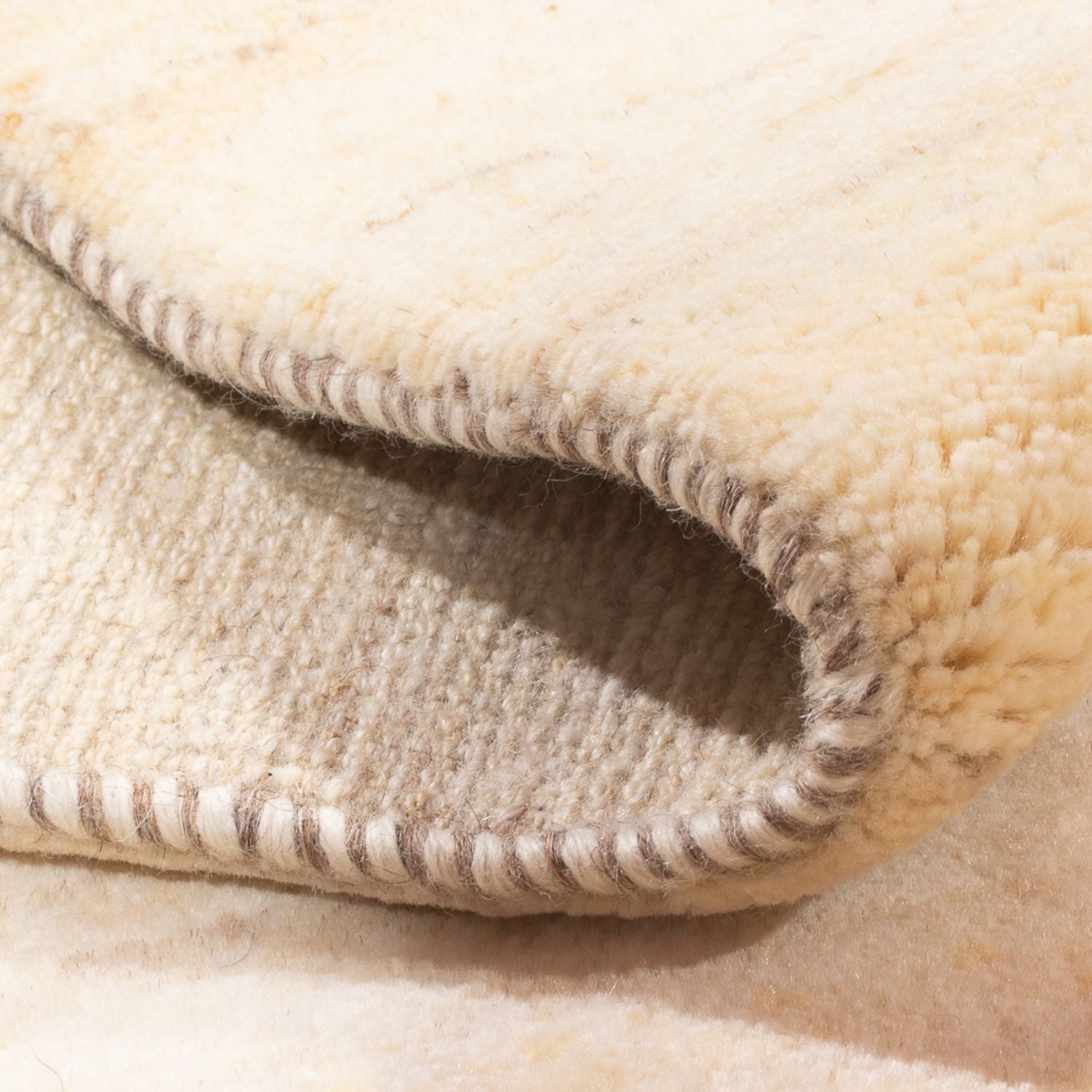 Tappeto Gabbeh - Persero - 94 x 61 cm - beige