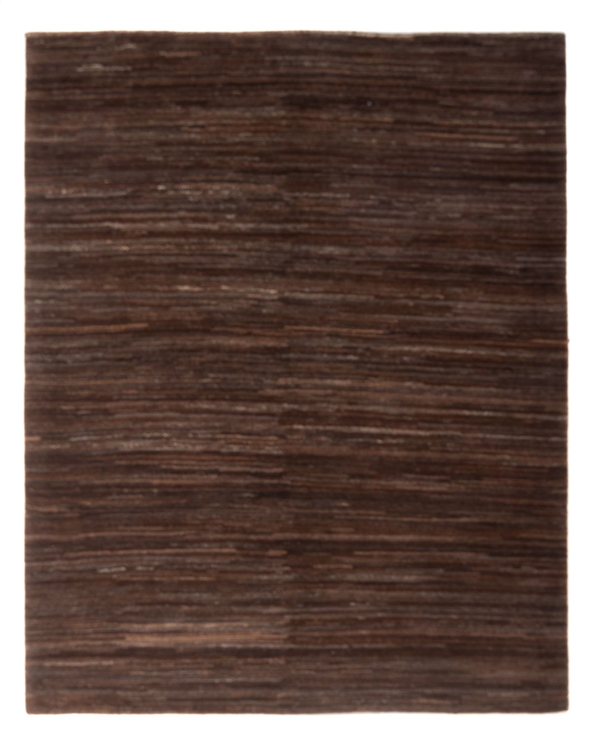 Tappeto Gabbeh - Persero - 192 x 160 cm - marrone scuro