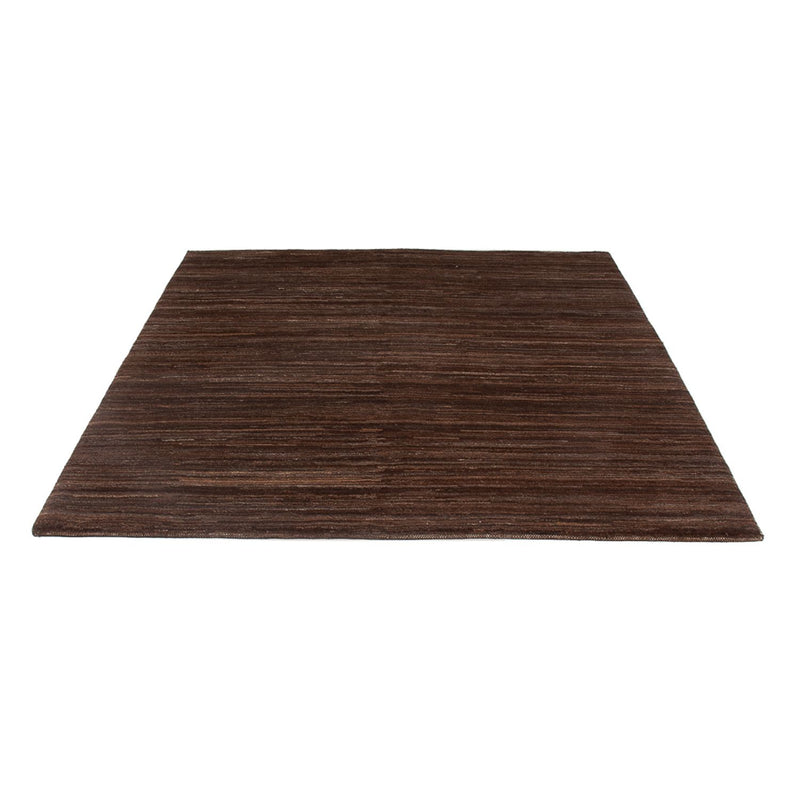 Tappeto Gabbeh - Persero - 192 x 160 cm - marrone scuro