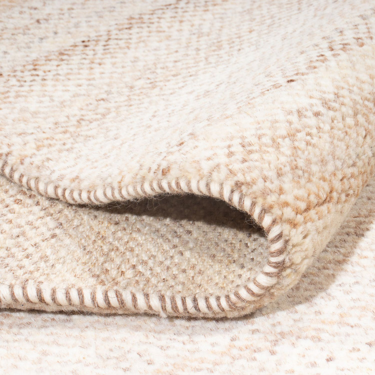 Tappeto Gabbeh - Persero - 206 x 151 cm - beige chiaro