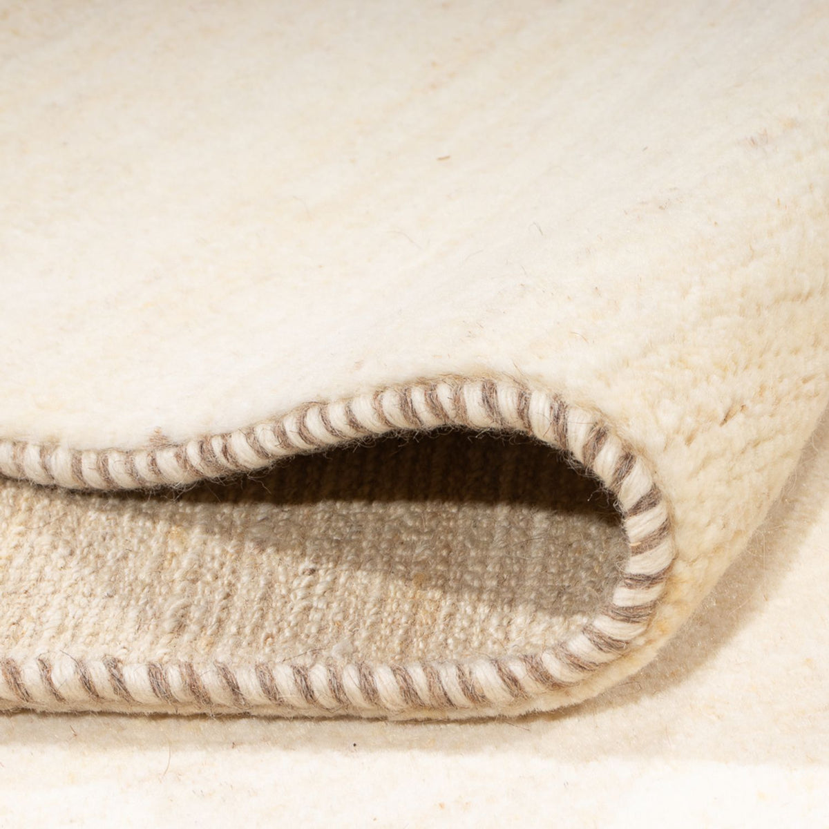 Tappeto Gabbeh - Persero - 240 x 166 cm - beige chiaro