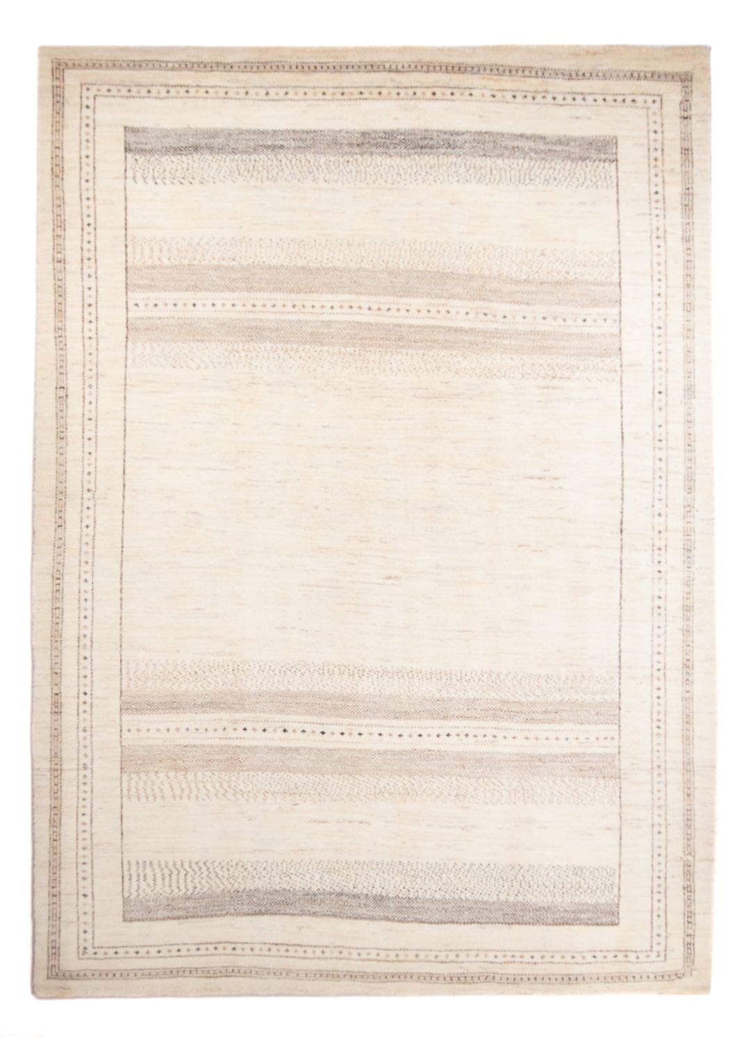 Tappeto Gabbeh - Persero - 303 x 215 cm - beige chiaro