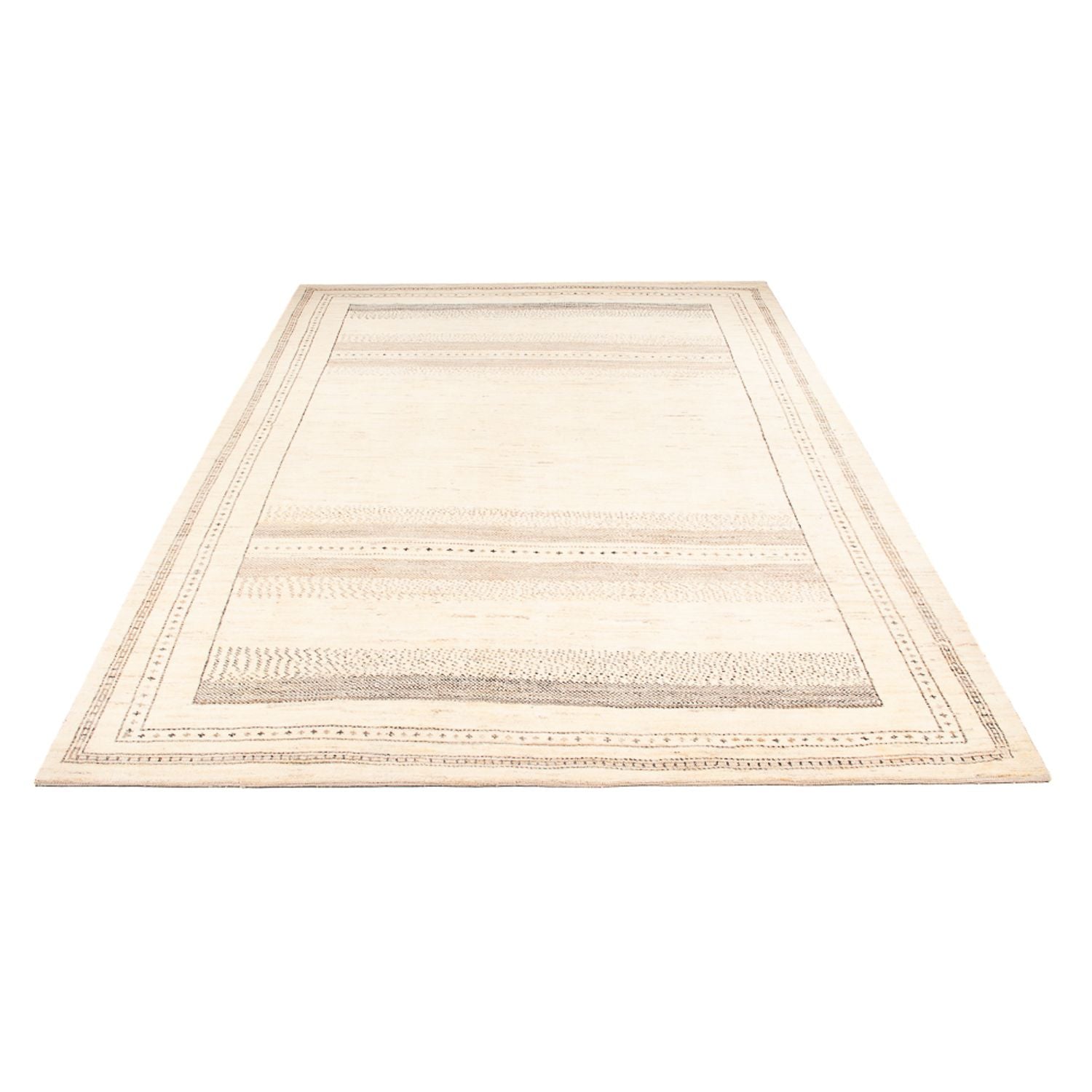 Tappeto Gabbeh - Persero - 303 x 215 cm - beige chiaro