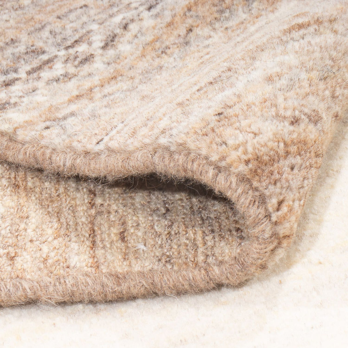 Tappeto corsia Tappeto Gabbeh - Persero - 292 x 84 cm - naturale