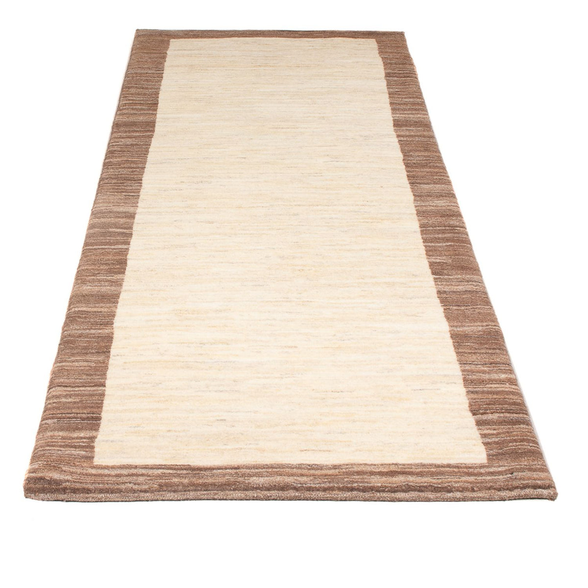 Tappeto corsia Tappeto Gabbeh - Persero - 225 x 84 cm - naturale