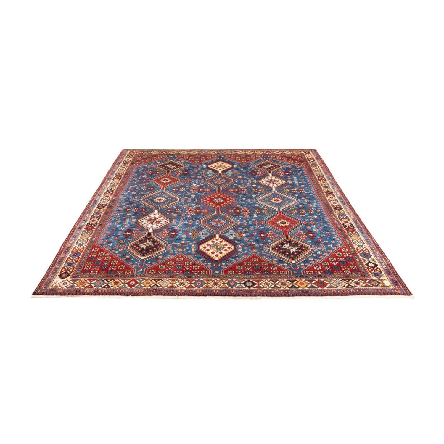 Tappeto Gabbeh - Persero - 242 x 198 cm - blu