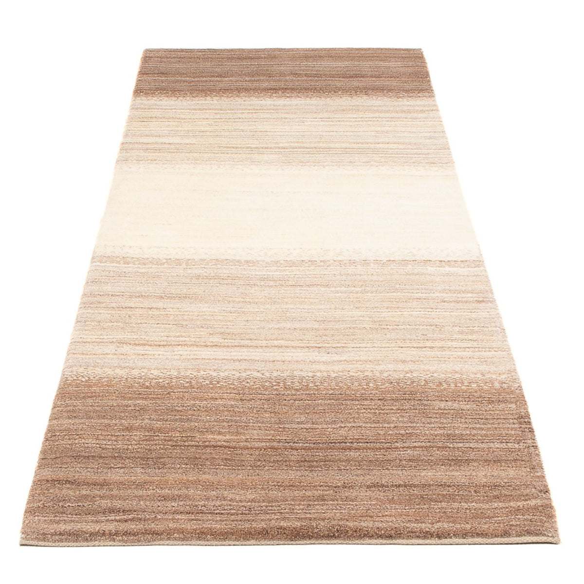 Tappeto corsia Tappeto Gabbeh - Persero - 245 x 81 cm - naturale