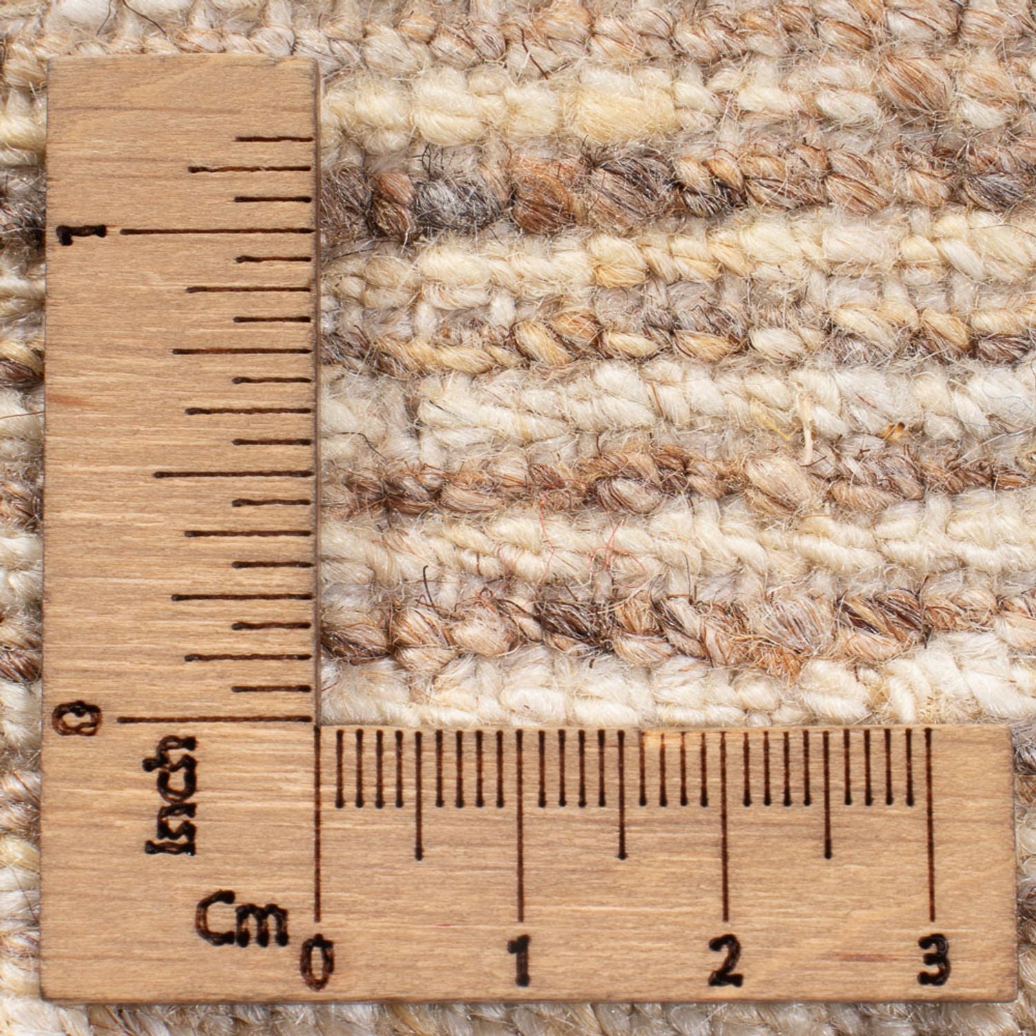 Tappeto Gabbeh - Persero - 96 x 64 cm - beige chiaro