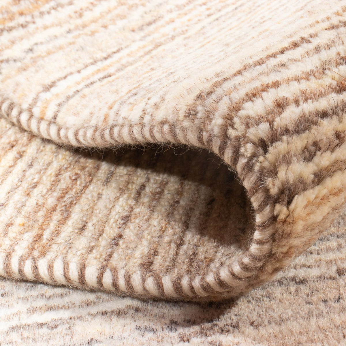 Tappeto Gabbeh - Persero - 96 x 61 cm - beige chiaro