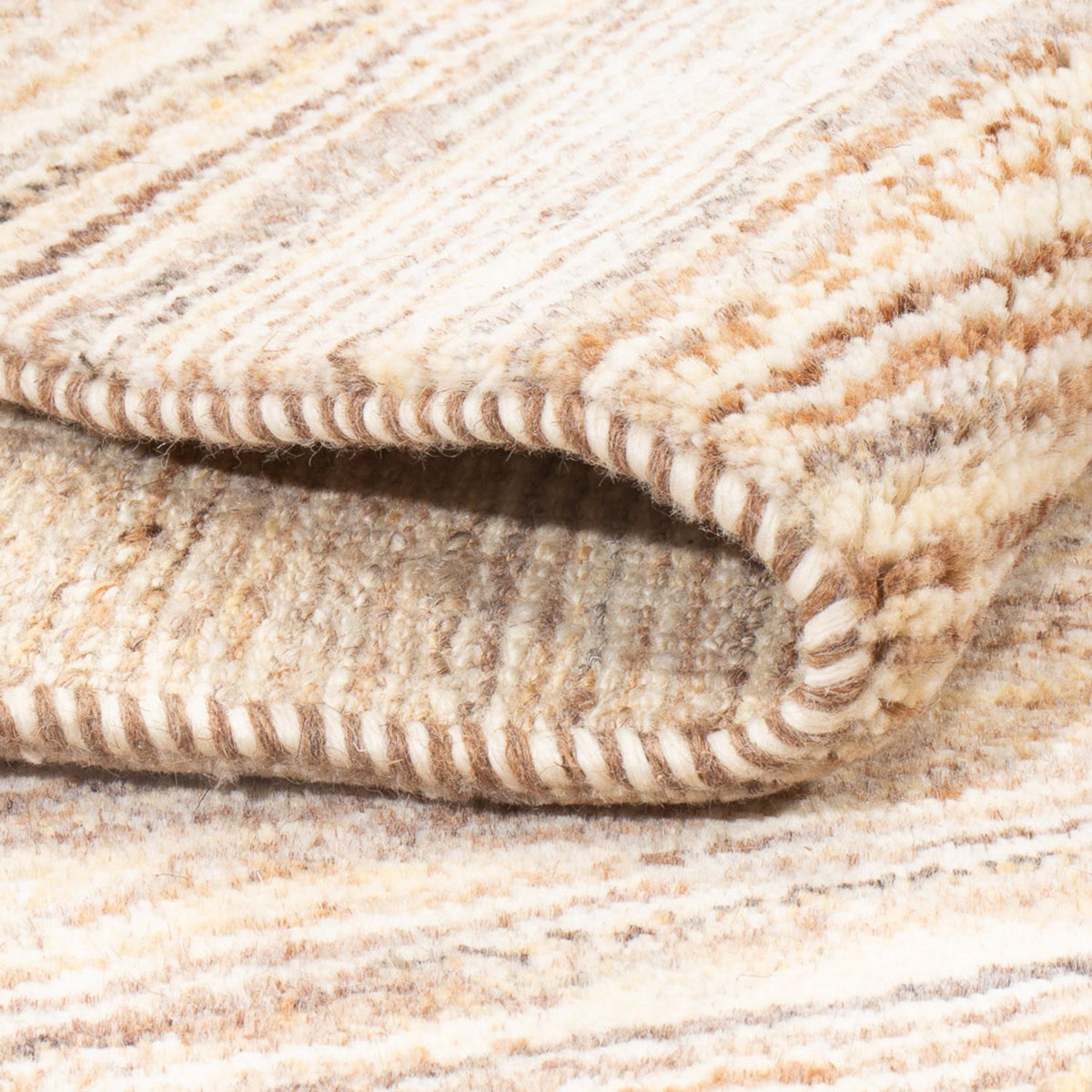 Tappeto Gabbeh - Persero - 146 x 97 cm - beige scuro