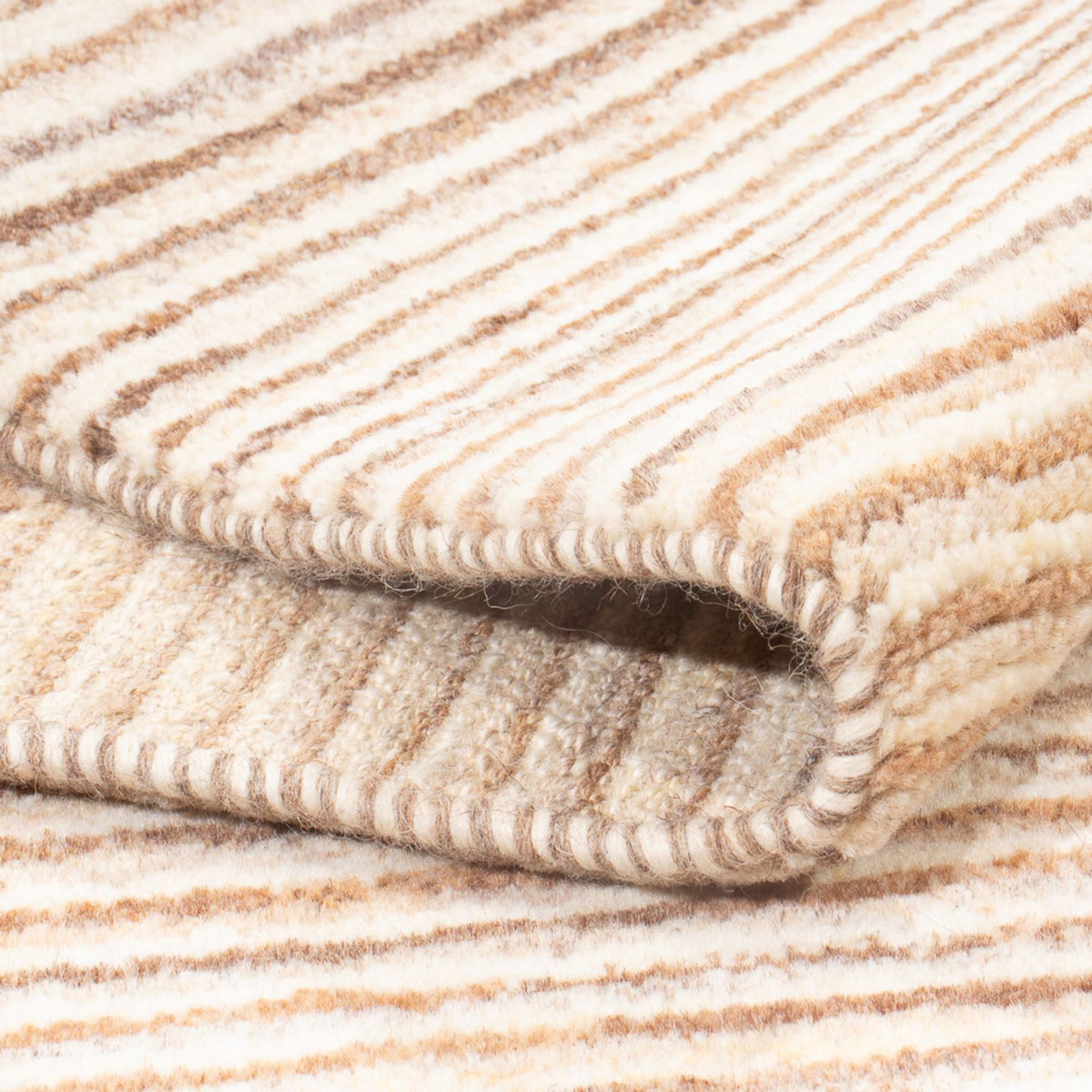 Tappeto Gabbeh - Persero - 140 x 105 cm - beige scuro