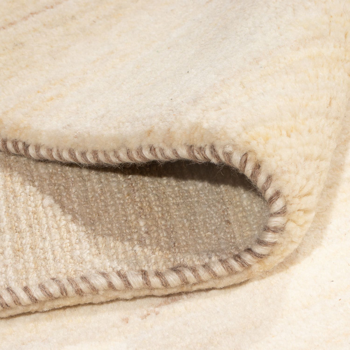 Tappeto Gabbeh - Persero - 248 x 174 cm - beige chiaro