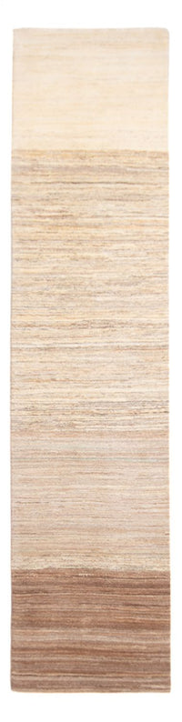 Tappeto corsia Tappeto Gabbeh - Persero - 332 x 75 cm - naturale