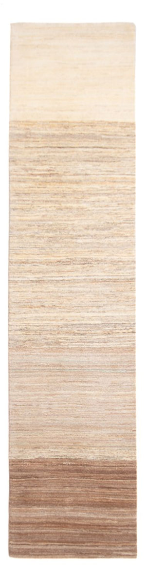 Tappeto corsia Tappeto Gabbeh - Persero - 332 x 75 cm - naturale
