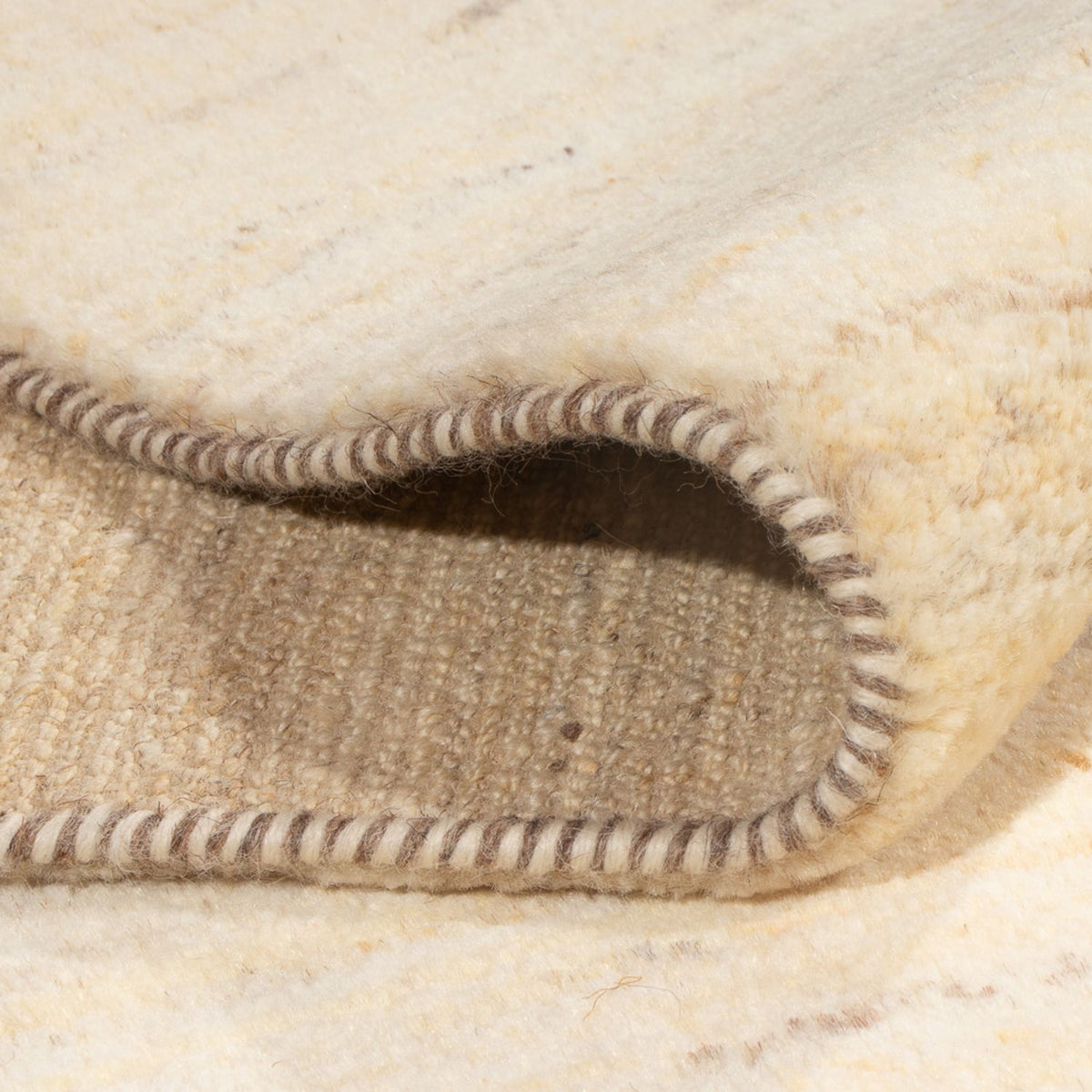 Tappeto Gabbeh - Persero - 231 x 174 cm - beige chiaro