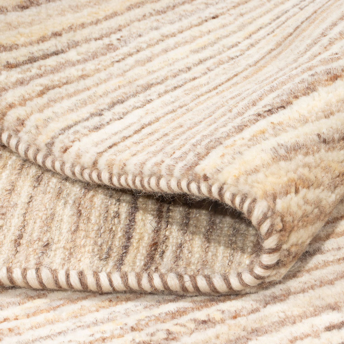 Tappeto Gabbeh - Persero - 244 x 172 cm - beige chiaro