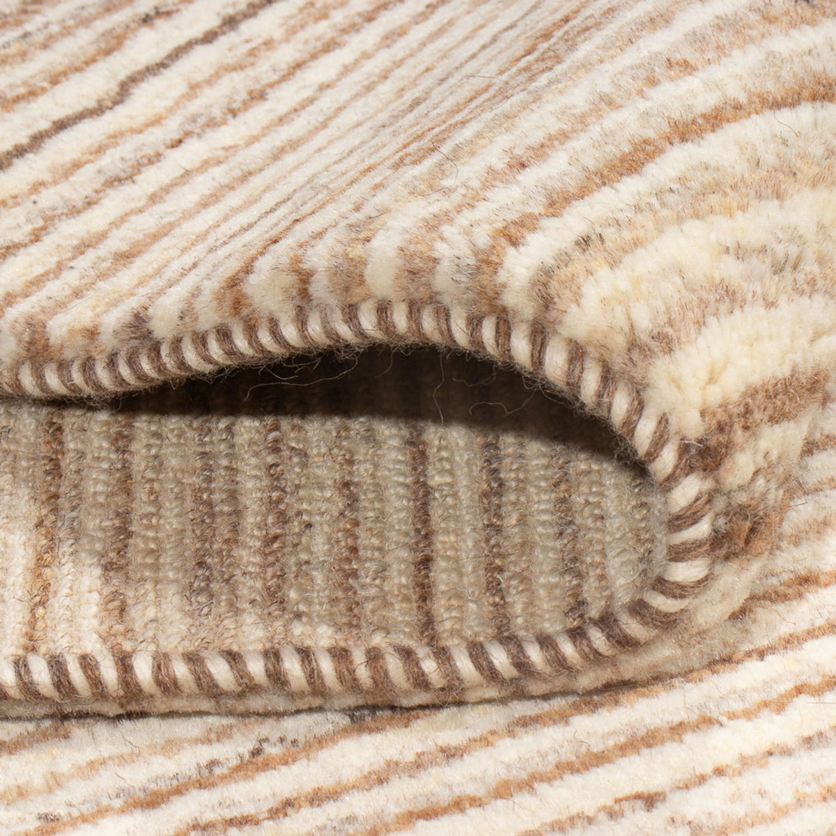 Tappeto Gabbeh - Persero - 233 x 175 cm - beige chiaro