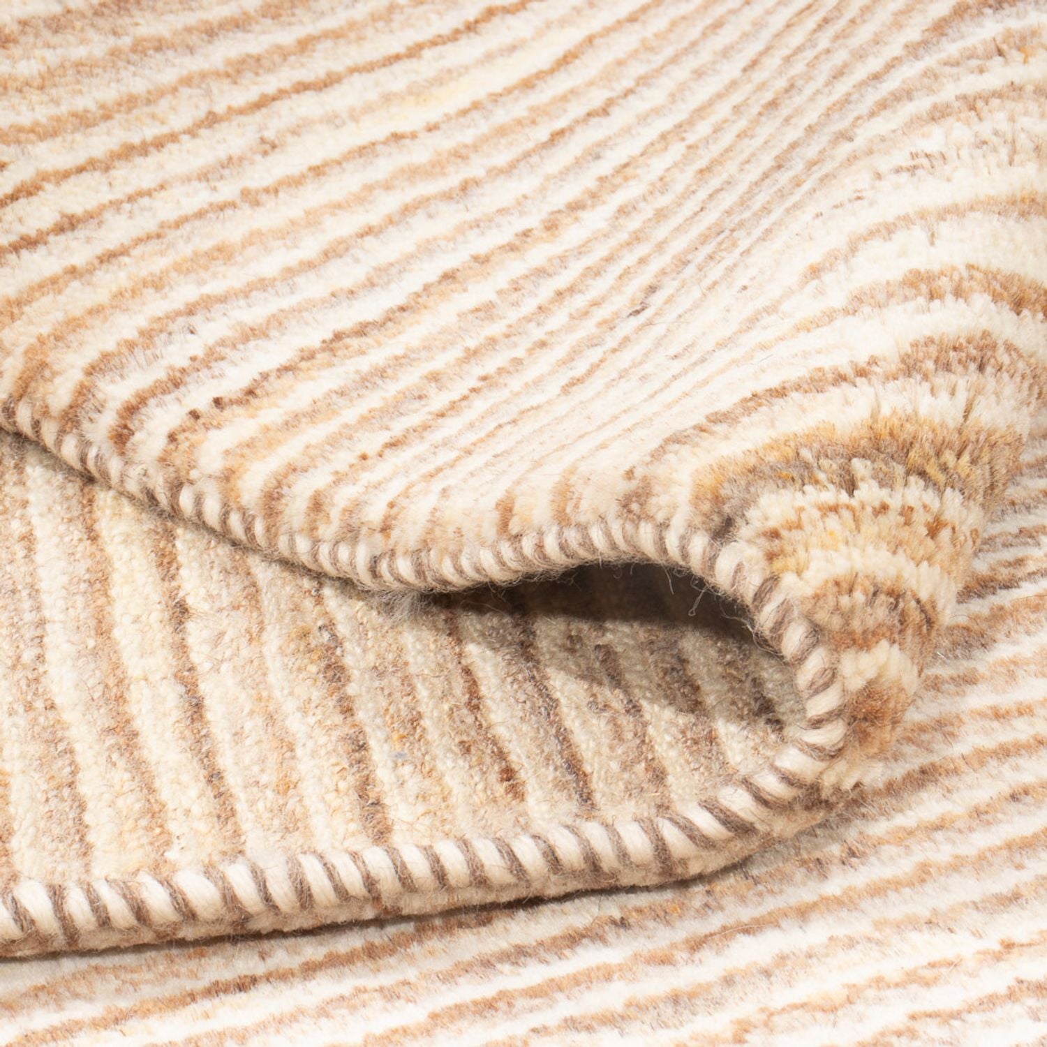 Tappeto Gabbeh - Persero - 247 x 174 cm - beige chiaro