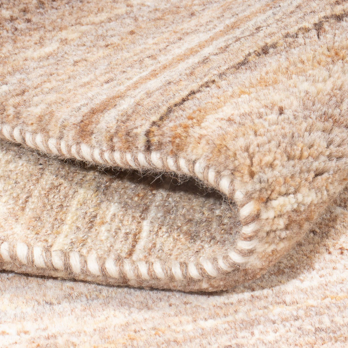 Tappeto Gabbeh - Persero - 184 x 148 cm - beige scuro