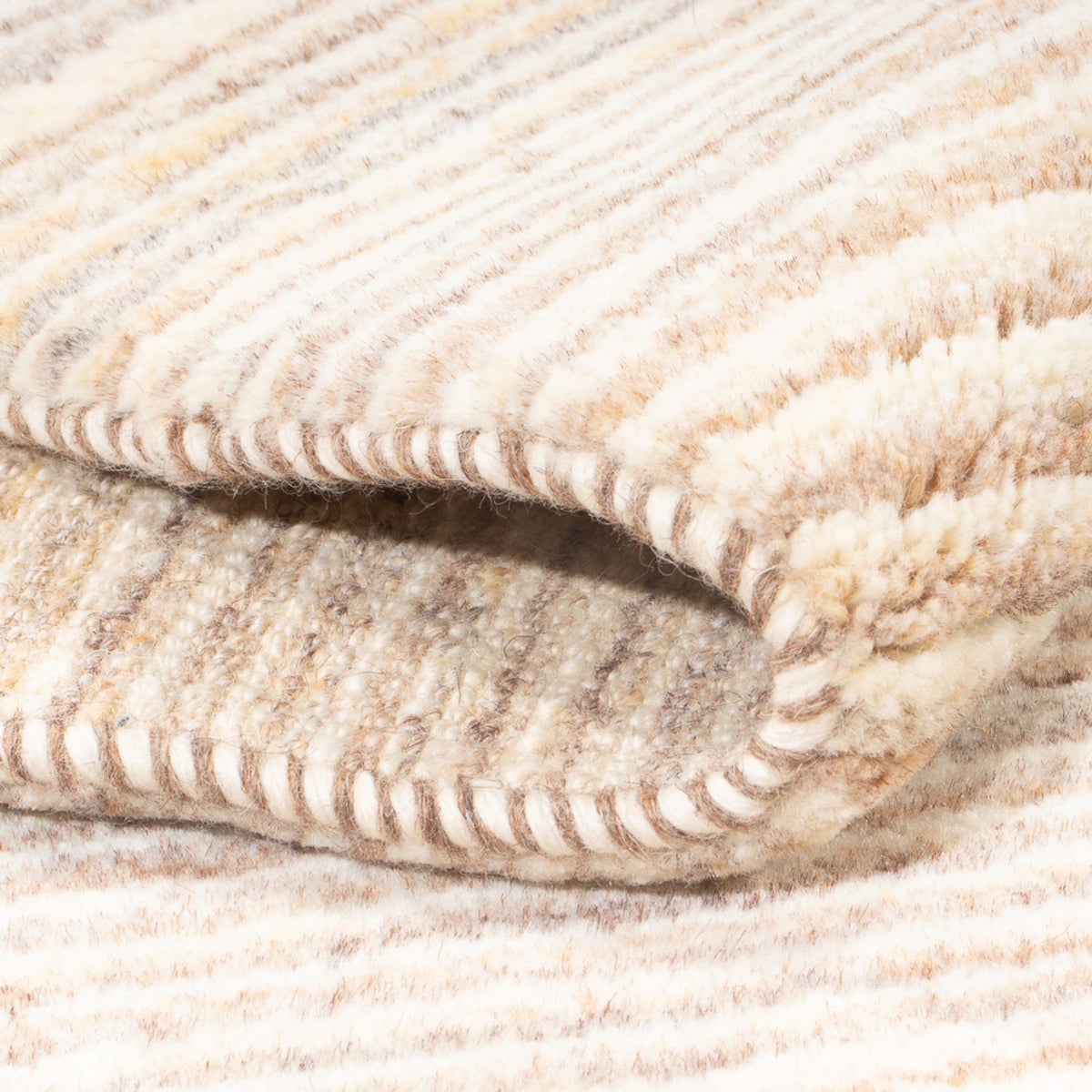 Tappeto Gabbeh - Persero quadrato  - 157 x 140 cm - beige