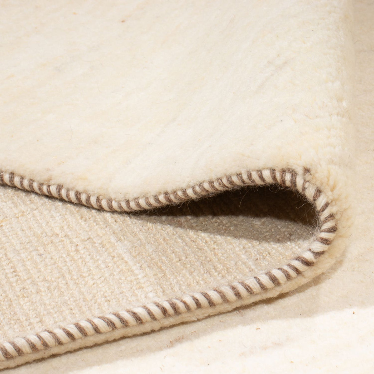 Tappeto Gabbeh - Persero - 278 x 260 cm - beige chiaro