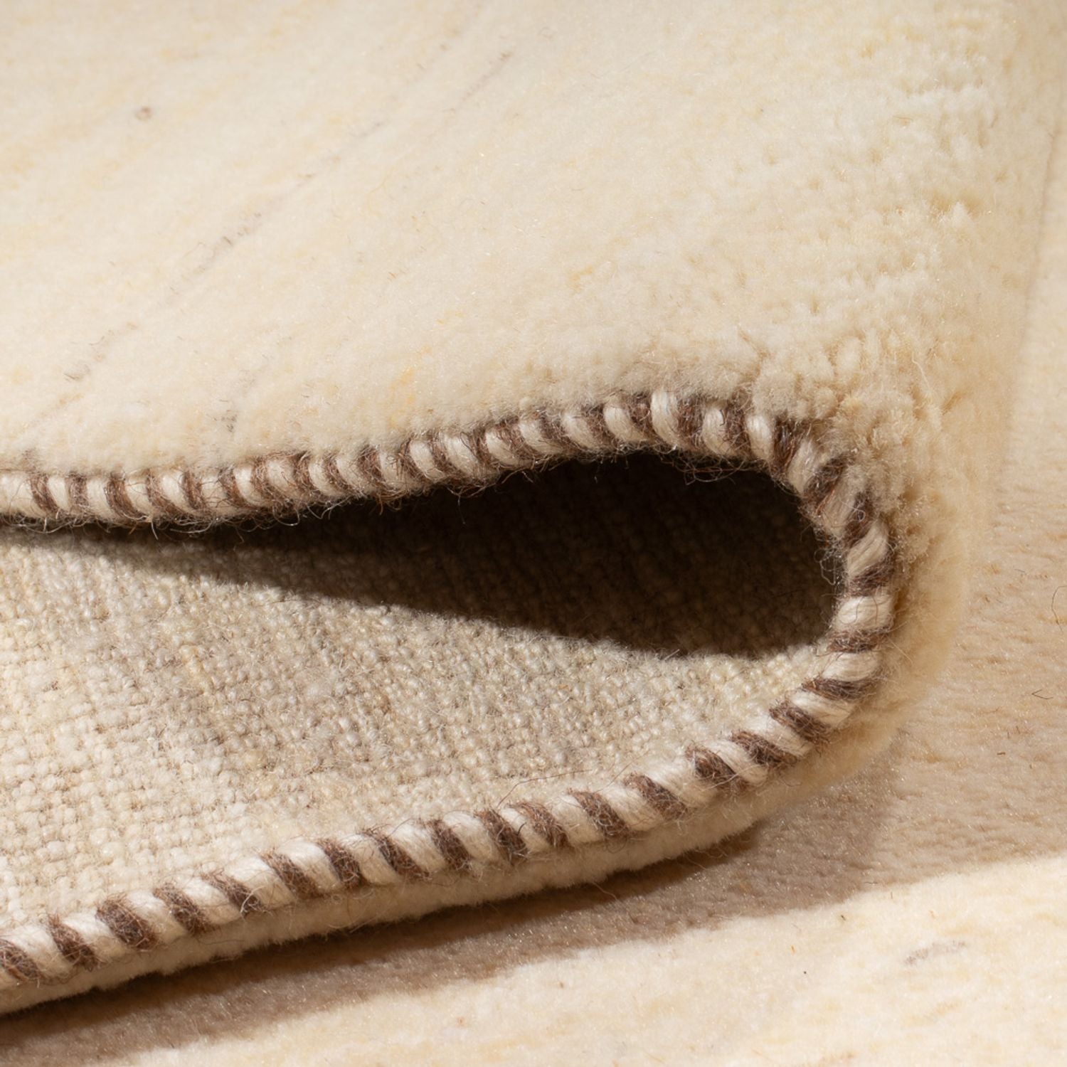 Tappeto Gabbeh - Persero - 293 x 260 cm - beige chiaro