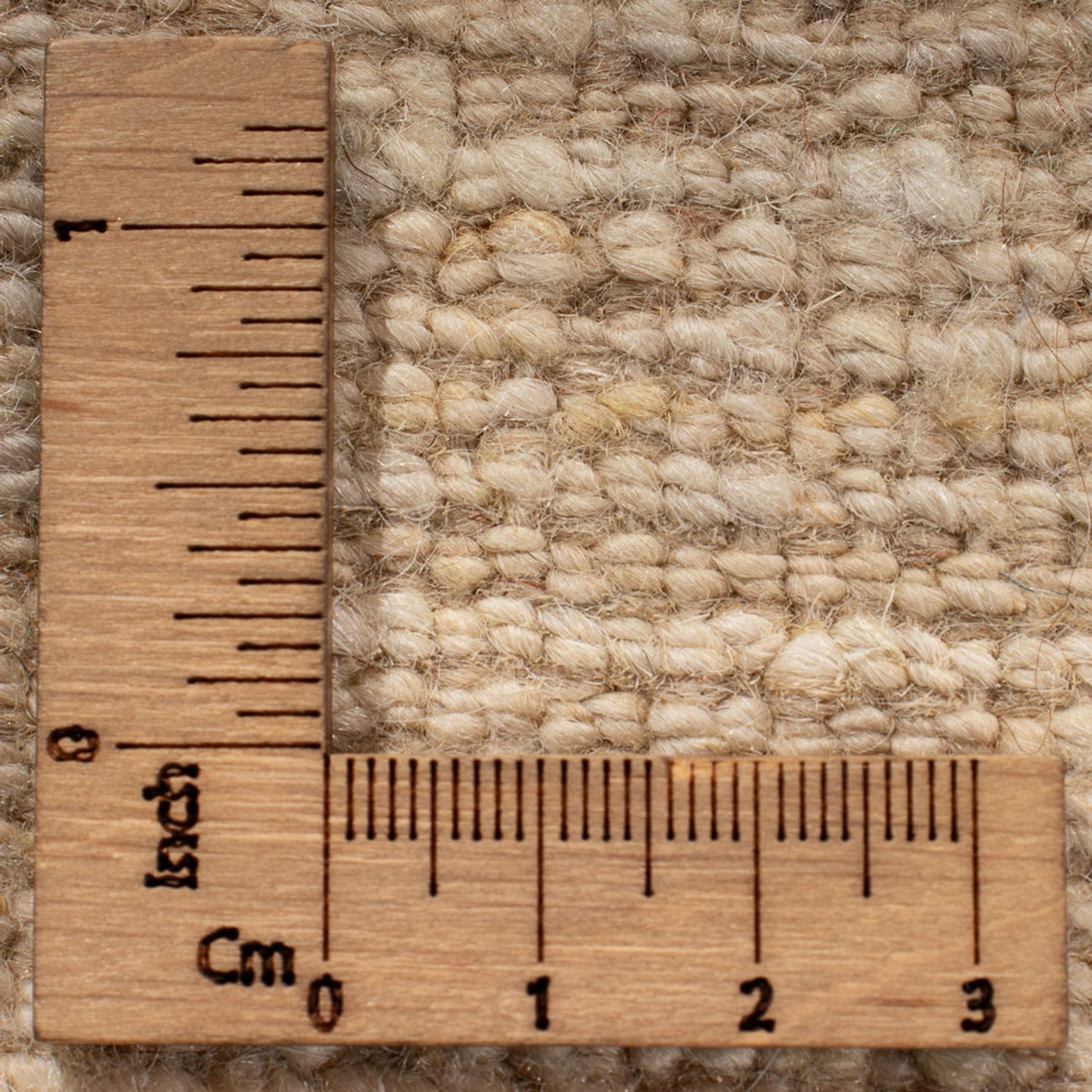 Tappeto Gabbeh - Persero - 242 x 182 cm - bianco naturale