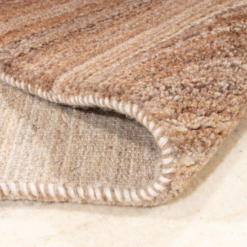 Tappeto corsia Tappeto Gabbeh - Persero - 330 x 71 cm - naturale