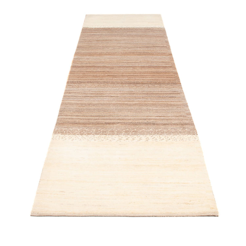 Tappeto corsia Tappeto Gabbeh - Persero - 339 x 80 cm - naturale
