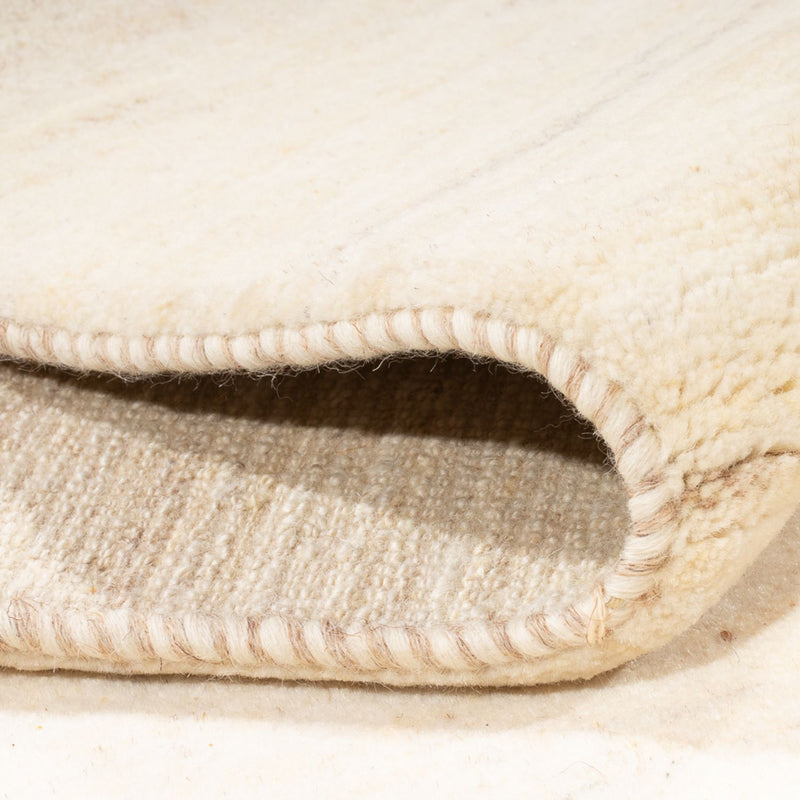 Tappeto Gabbeh - Persero - 243 x 172 cm - bianco naturale