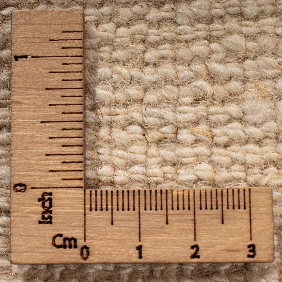 Tappeto Gabbeh - Persero - 247 x 178 cm - bianco naturale