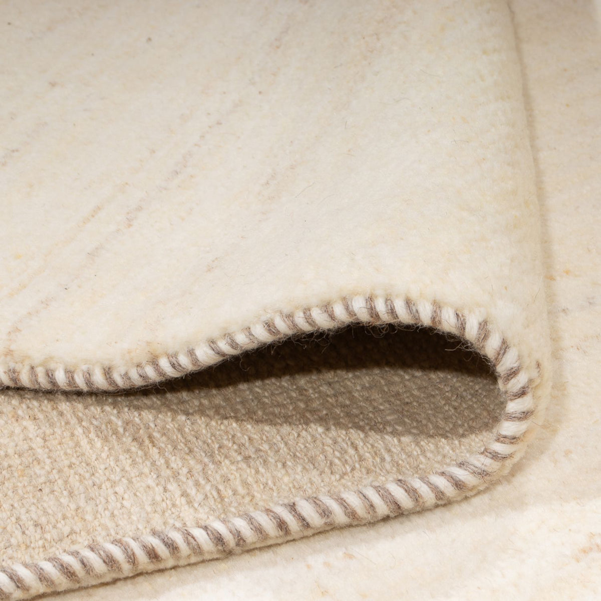 Tappeto Gabbeh - Persero - 260 x 167 cm - bianco naturale