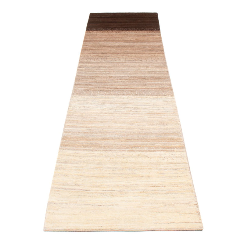 Tappeto corsia Tappeto Gabbeh - Persero - 340 x 78 cm - naturale