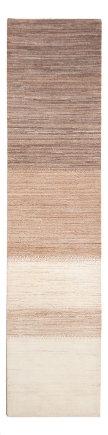 Tappeto corsia Tappeto Gabbeh - Persero - 350 x 80 cm - naturale