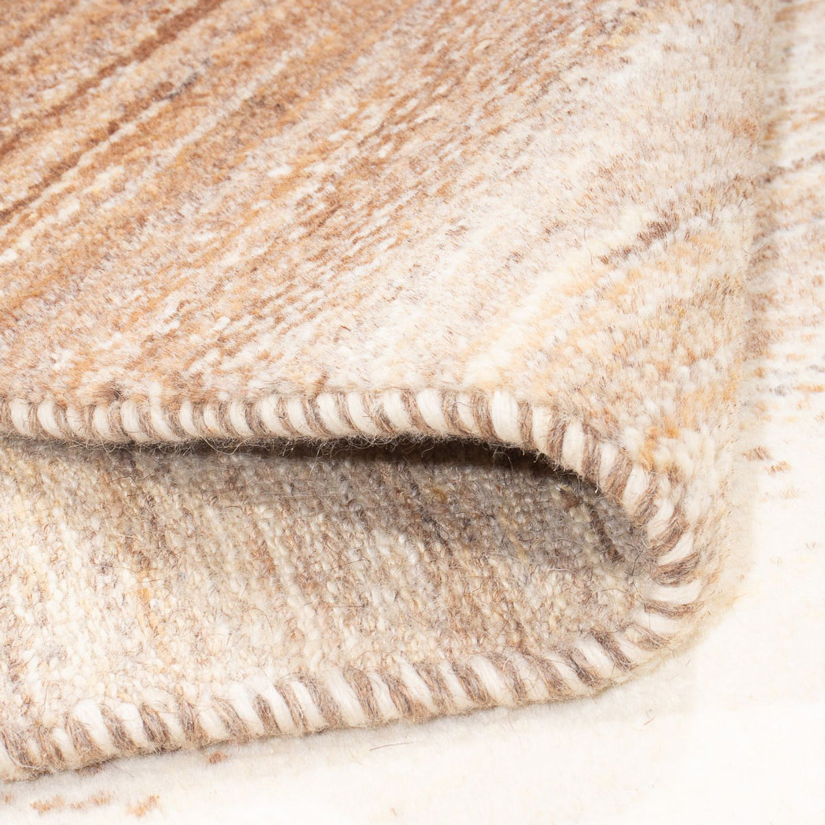 Tappeto corsia Tappeto Gabbeh - Persero - 335 x 74 cm - naturale