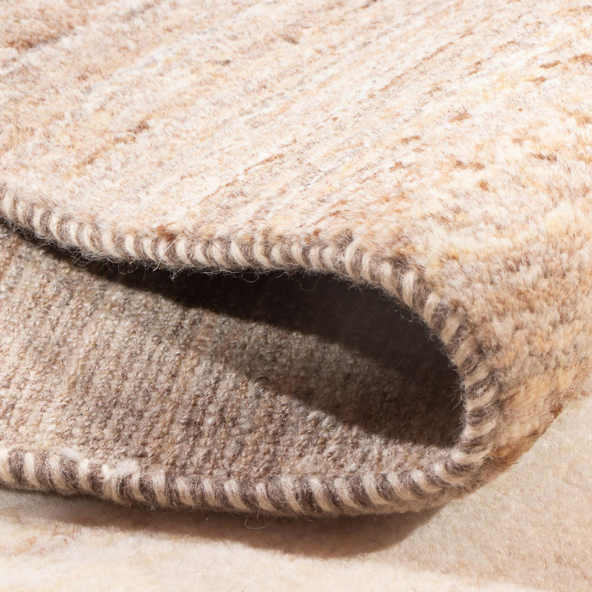 Tappeto Gabbeh - Persero - 97 x 59 cm - beige chiaro