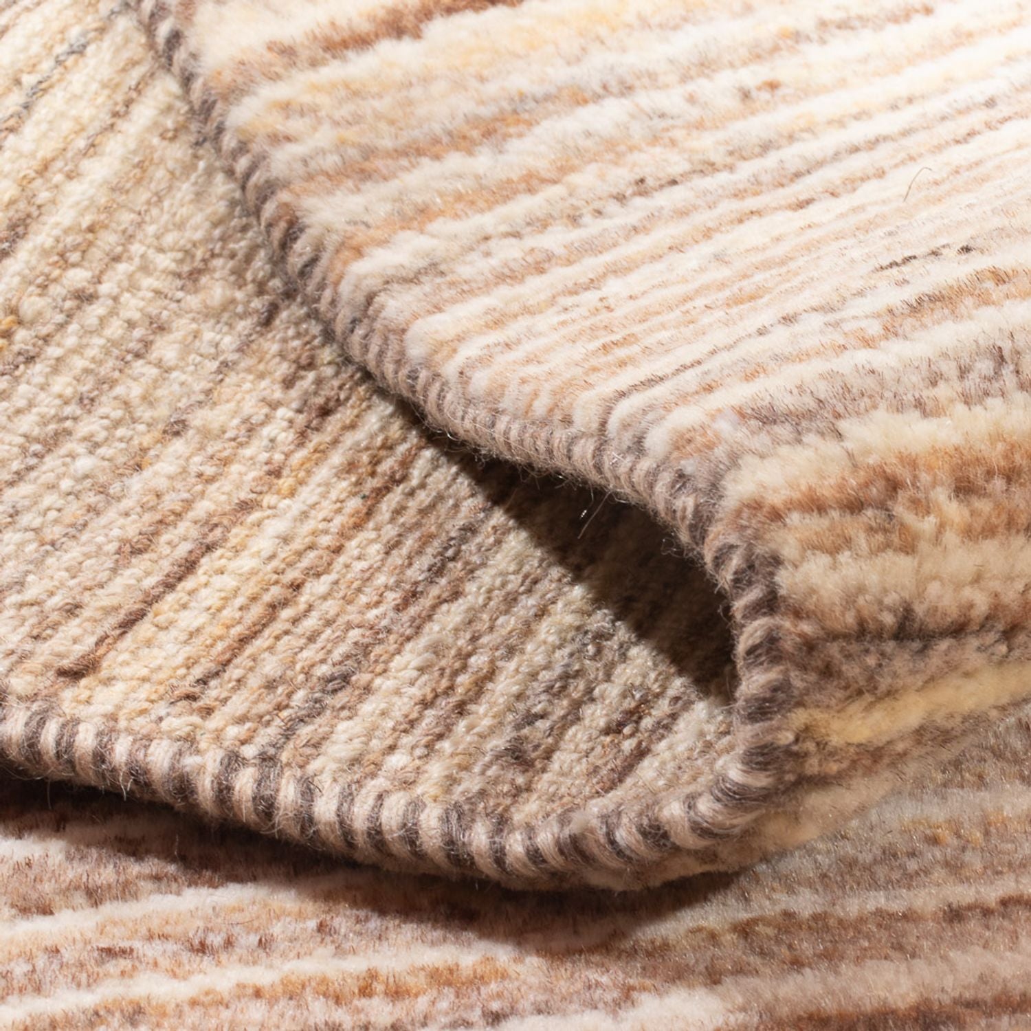 Tappeto Gabbeh - Persero - 94 x 61 cm - beige chiaro