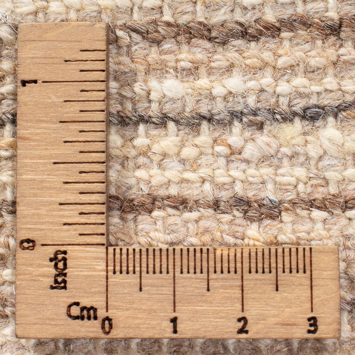 Tappeto Gabbeh - Persero - 93 x 62 cm - beige chiaro